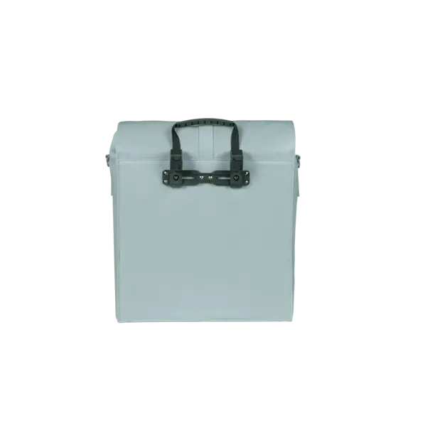 Basil Urban Load Pro - enk. fietstas MIK Hooks - 19-24L - silver blue