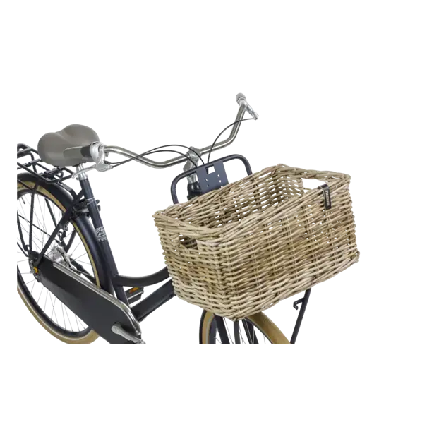 Basil Dax L - fietsmand - large - grijs