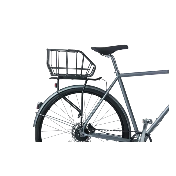 Basil Portland - fietsmand MIK - achterop - matzwart