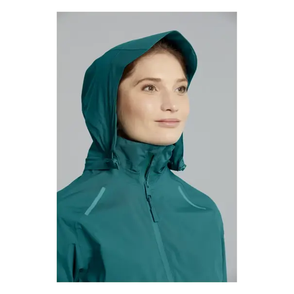 Basil Skane fietsregenjas - dames - groen - L