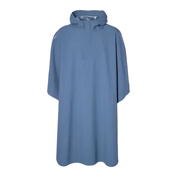 Basil Hoga fietsregenponcho - unisex - blauw - One Size