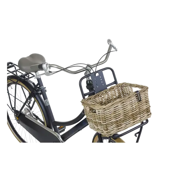 Basil Dax S - fietsmand - large - grijs