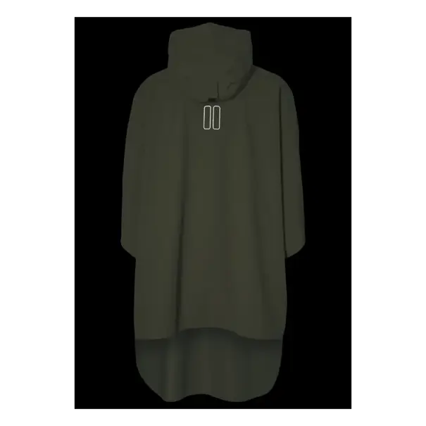 Basil Hoga fietsregenponcho - unisex - groen - One Size