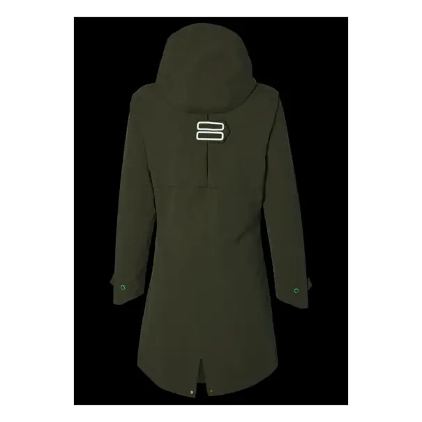 Basil Mosse regenparka - dames - groen - M