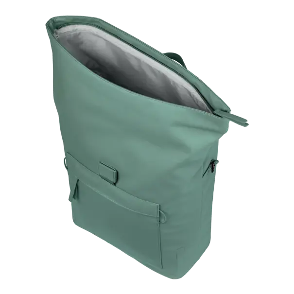 Basil Brooklyn - schoudertas MIK Hooks - 17L - zilvergroen