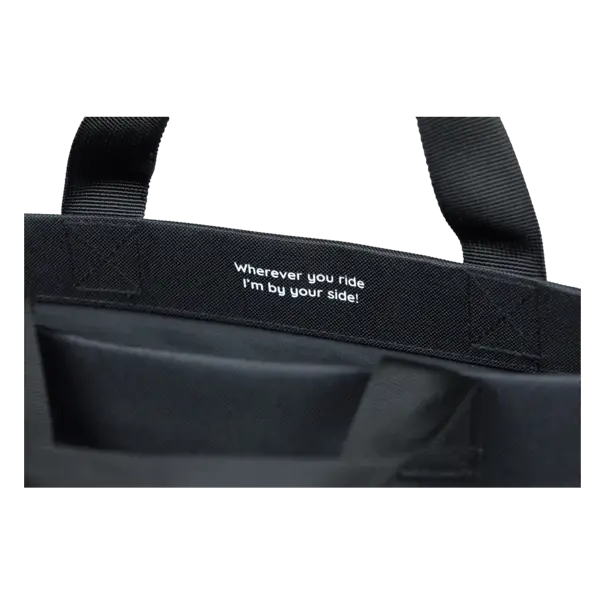 Basil Mara Evo - fietsshopper MIK Hooks - 17-19L - zwart