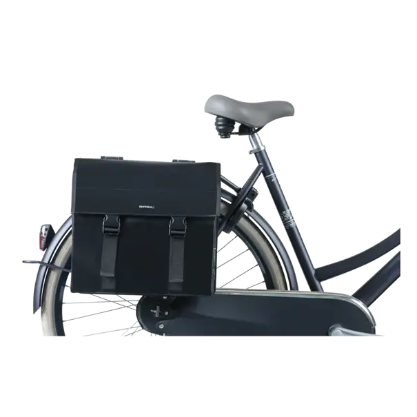 Basil Urban Load - dubbele fietstas - 48-53 liter - zwart