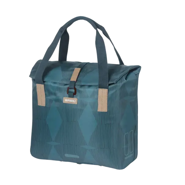Basil Elegance - fietsshopper - 20-26 liter - estate blauw