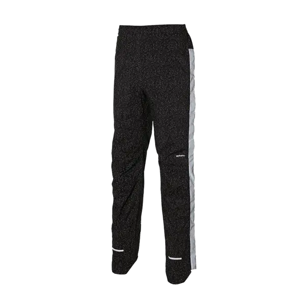 Basil Skane HiVis fietsregenbroek - heren - zwart - XXL