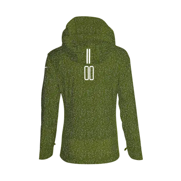 Basil Skane HiVis fietsregenjas - dames - neongeel - XL