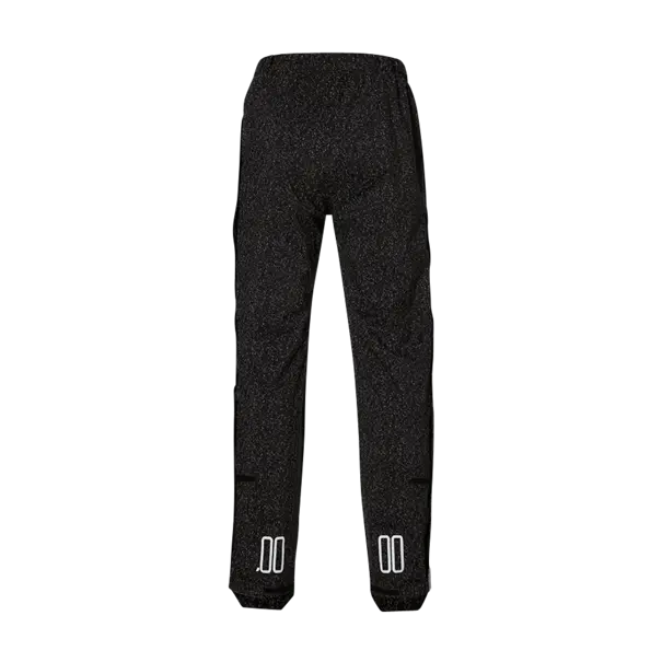 Basil Skane HiVis fietsregenbroek - heren - zwart - XL