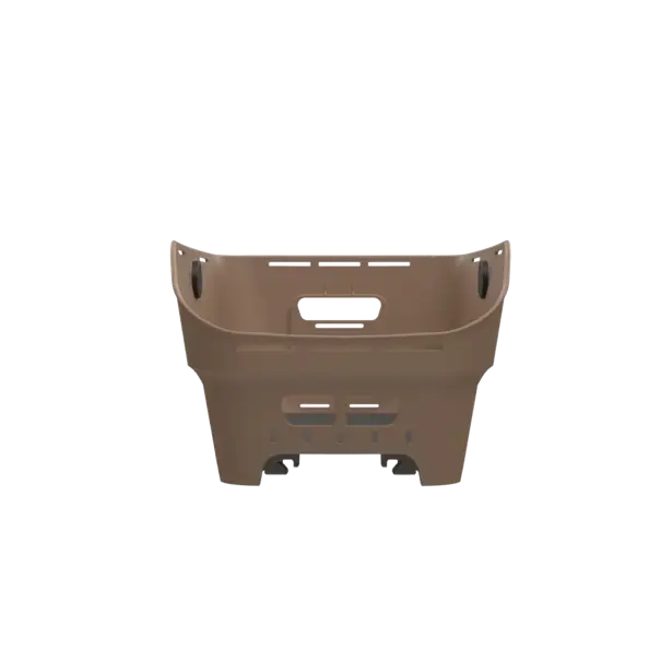 Basil Cento Neo WSL - fietsmand achter - zand
