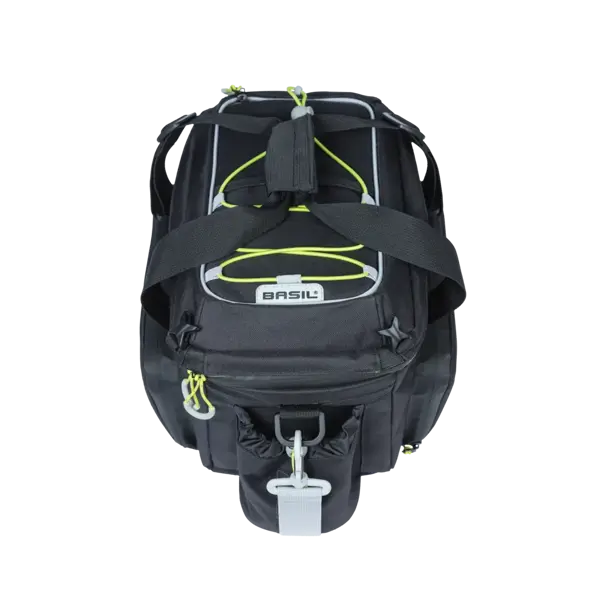 Basil Miles - bagagedragertas XL Pro MIK - 9-36 liter - zwart