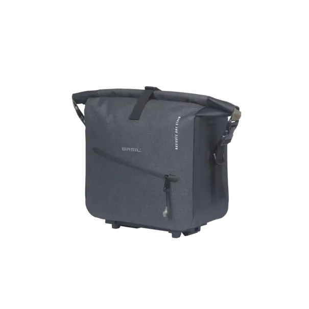 Basil Navigator Storm - bagagedragertas MIK - 13 liter - zwart