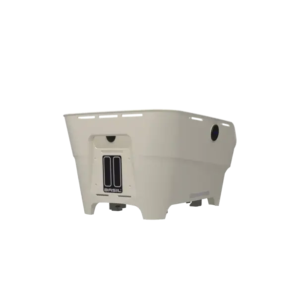 Basil Cento Neo WSL - fietsmand achter - gebroken wit