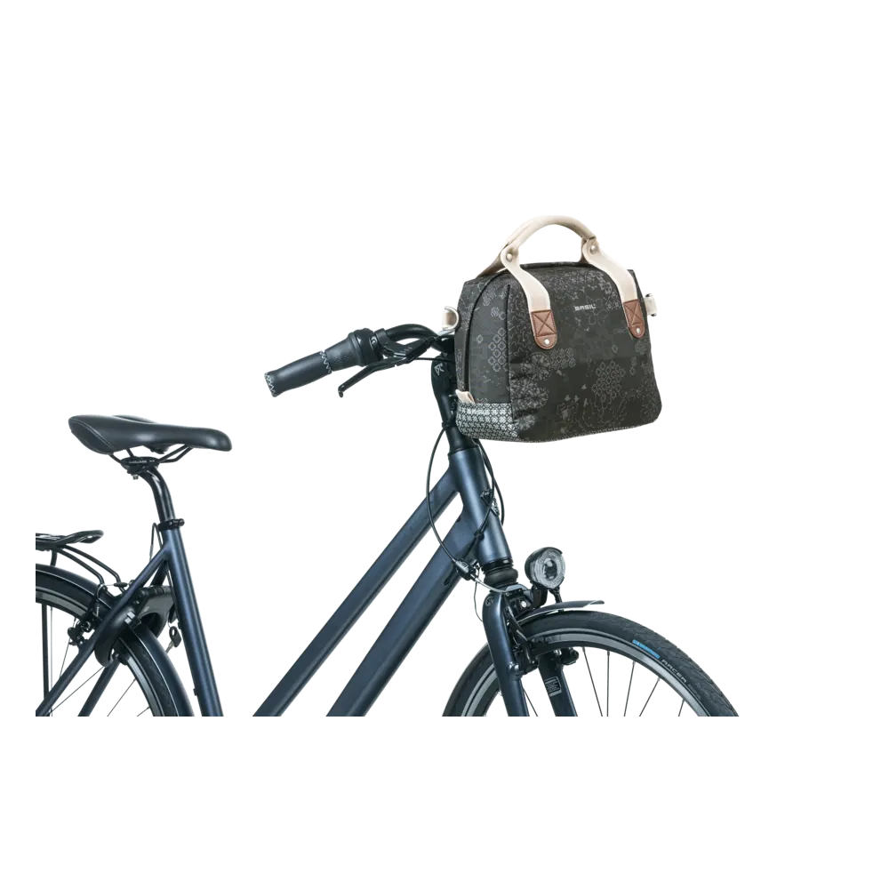 Basil Bohème - city handlebar bag KF - 8 liter - graphite | Basil