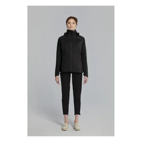 Basil Skane fietsregenjas - dames - zwart - XL