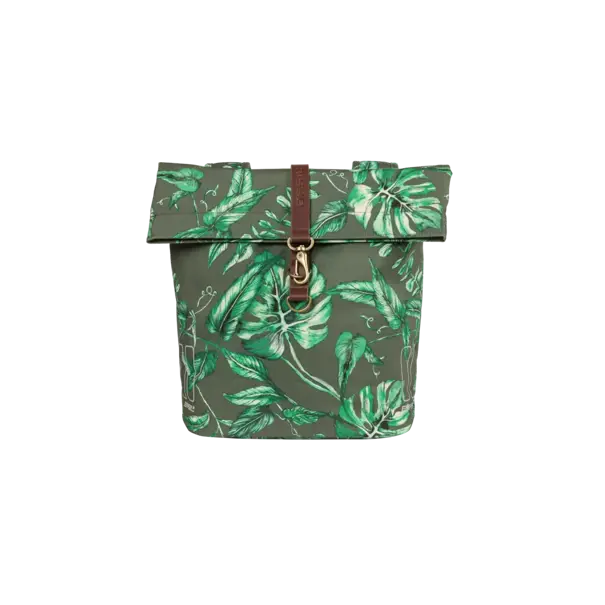 Basil Ever-Green - dubbele fietstas - 28-32 liter - thyme groen