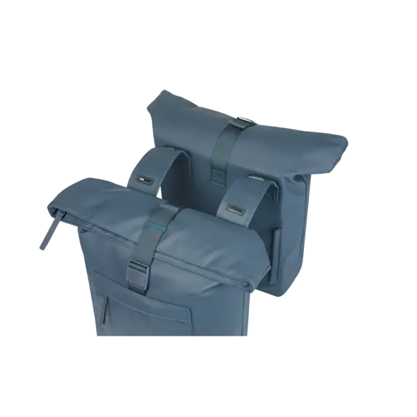 Basil Brooklyn - dubbele fietstas - 41L - marineblauw