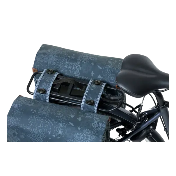 Basil Bohème MIK - dubbele fietstas - 35 liter - blauw