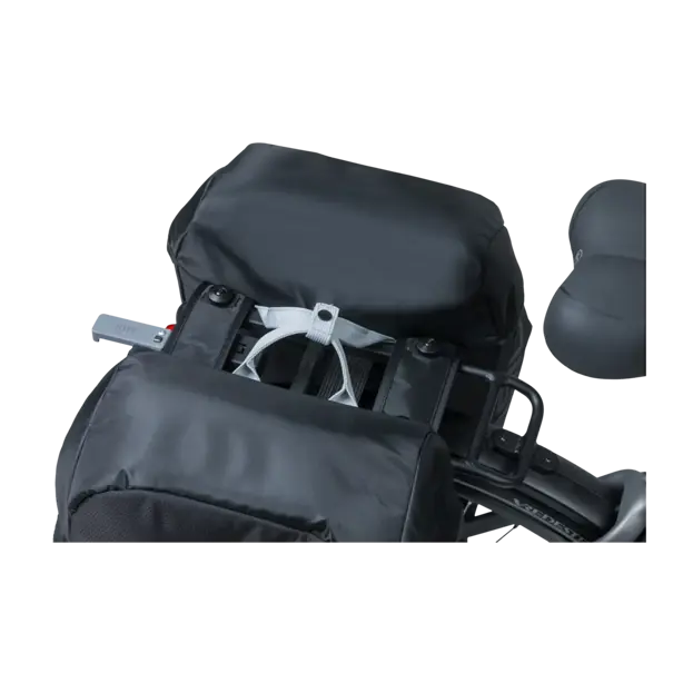 Basil Miles MIK – dubbele fietstas – 34 liter - zwart