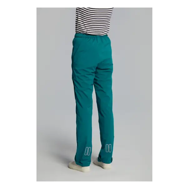 Basil Skane fietsregenbroek - dames - groen - XS
