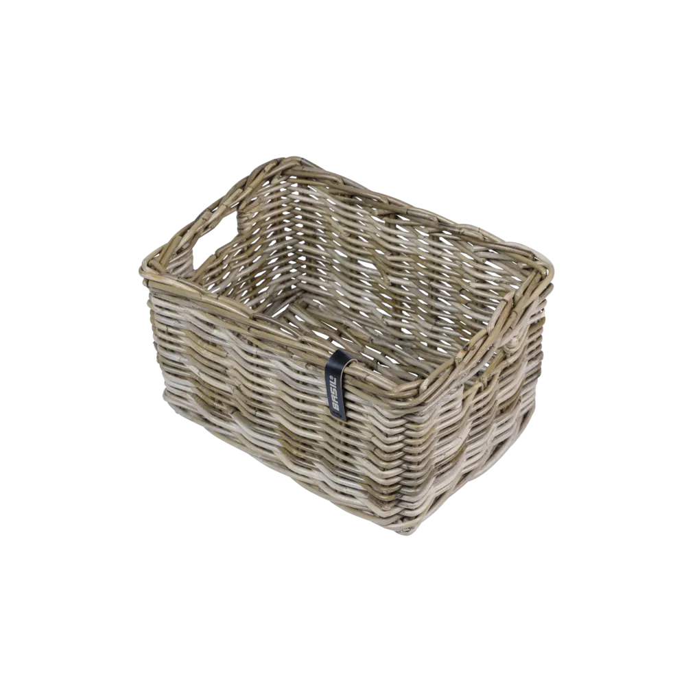 Basil Dax S - fietsmand - large - grijs