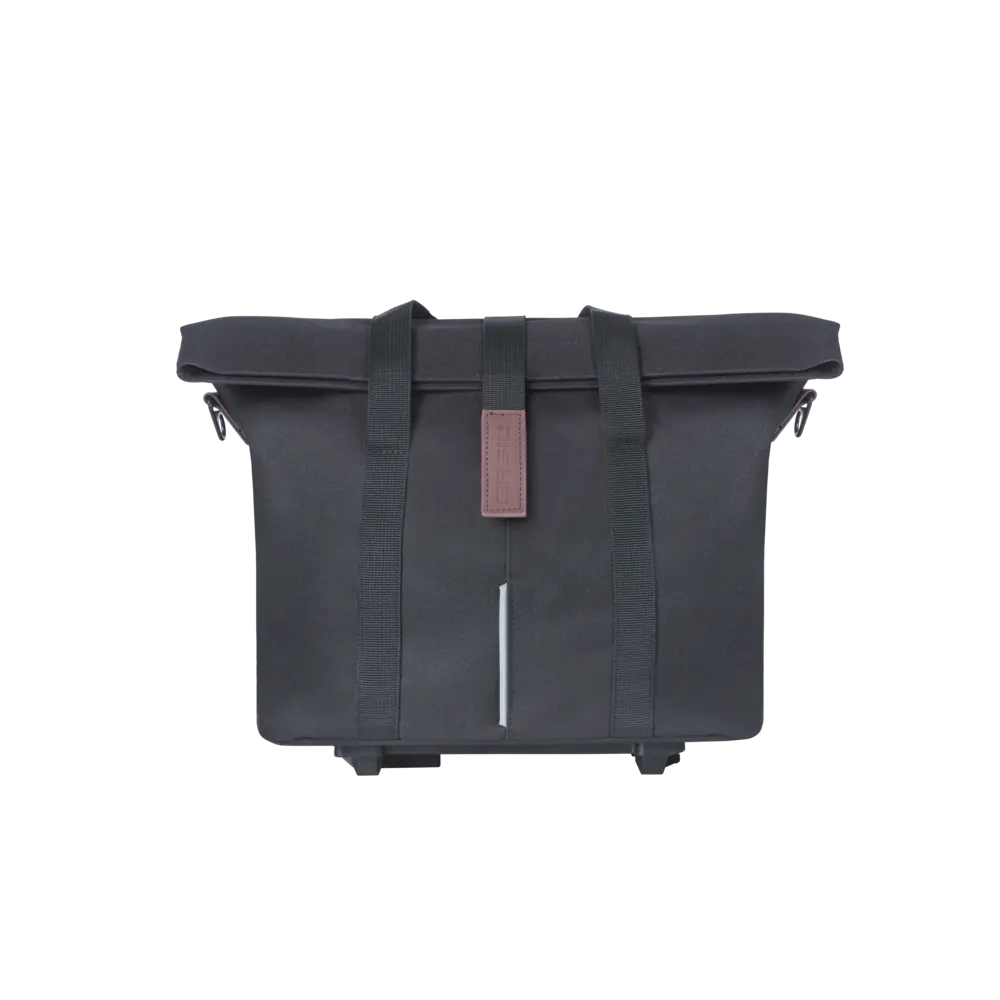 Basil City - fietshandtas MIK - 8-11 liter - voorop/achterop - zwart