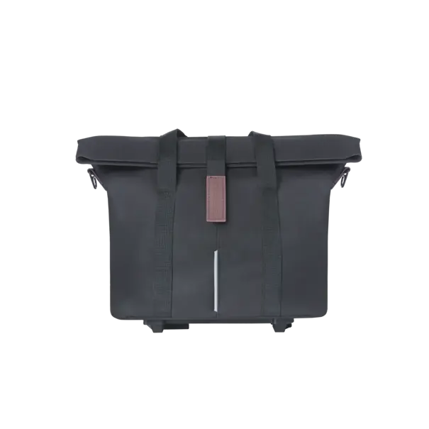 Basil City - fietshandtas MIK - 8-11 liter - voorop/achterop - zwart