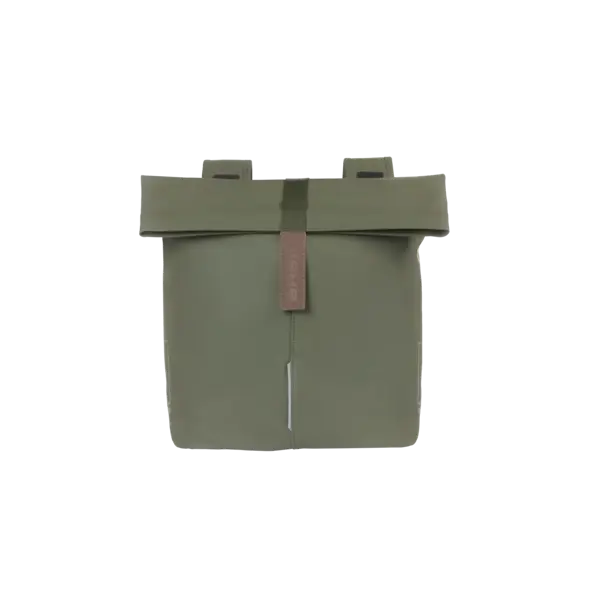 Basil City - dubbele fietstas - 28-32 liter – moss green