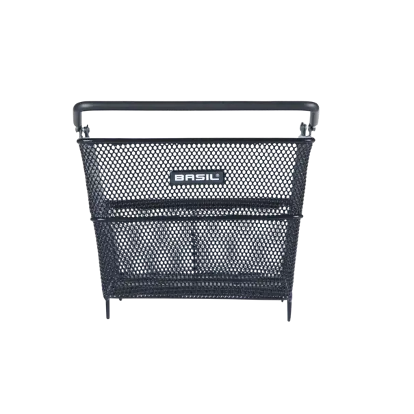 Basil Cento Multi System - fietsmand - achterop - zwart