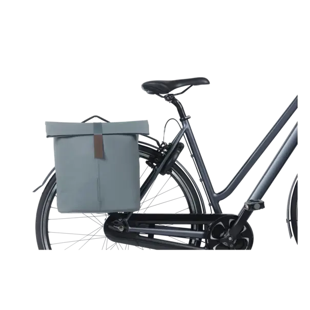 Basil - City - dubbele fietstas MIK - 28-32 liter – graphite blue