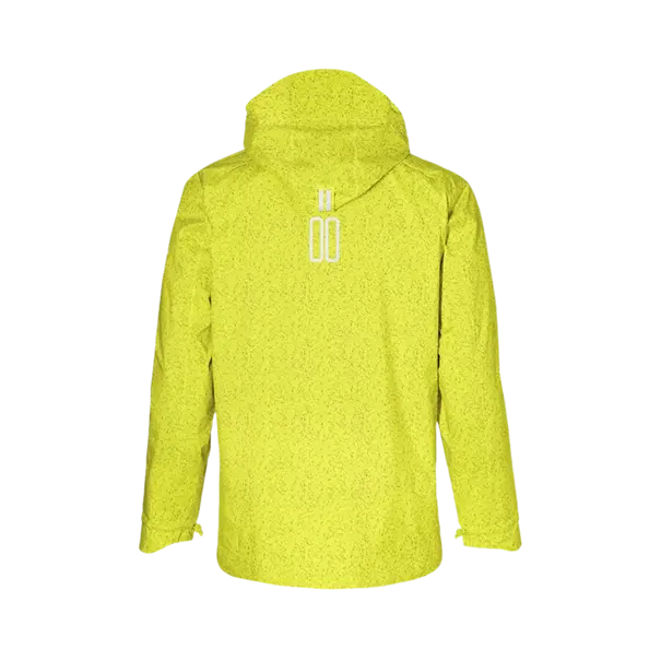Basil Skane HiVis fietsregenjas - heren - neongeel - M