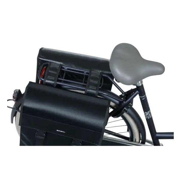Basil Urban Load - dubbele fietstas - 48-53 liter - zwart