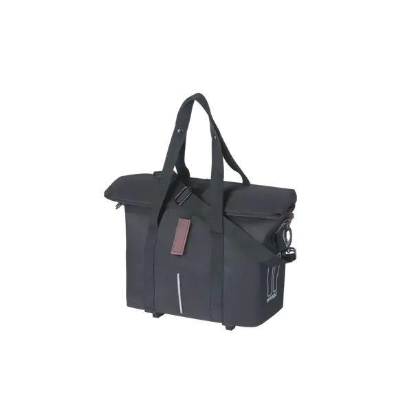 Basil City - fietshandtas MIK - 8-11 liter - voorop/achterop - zwart