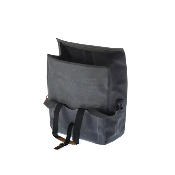 Basil Urban Dry - business fietstas - 20 liter - donkergrijs
