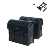 Basil Urban Load - dubbele fietstas MIK - 48-53 liter - zwart