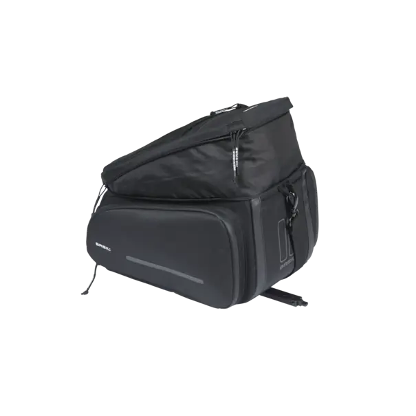 Basil Move - bagagedragertas MIK - 10-26 liter - zwart