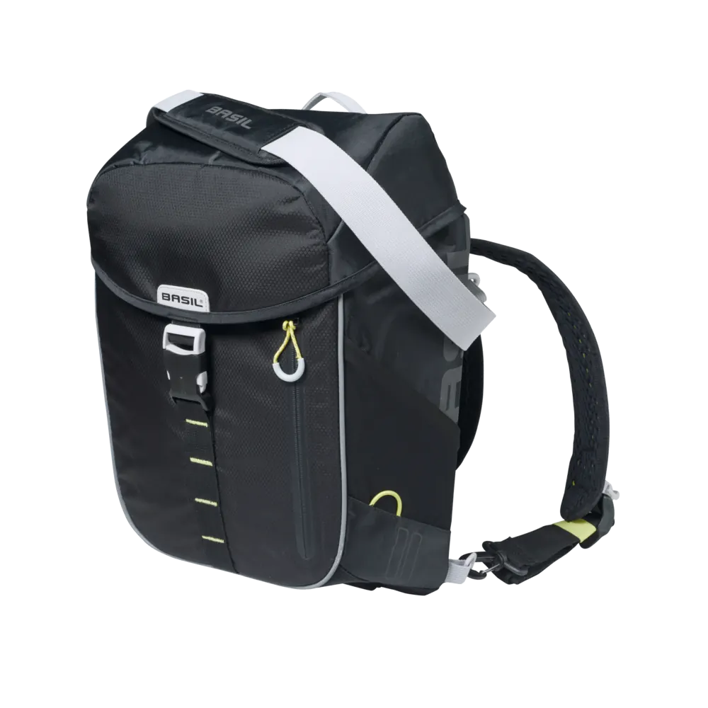 Basil Miles - fietsrugzak - 17 liter - zwart