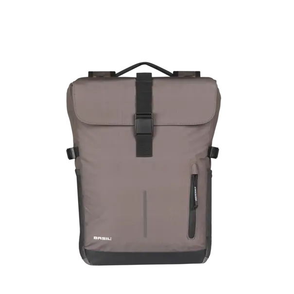 Basil Move - dubbele fietstas MIK - 30 liter - bruin