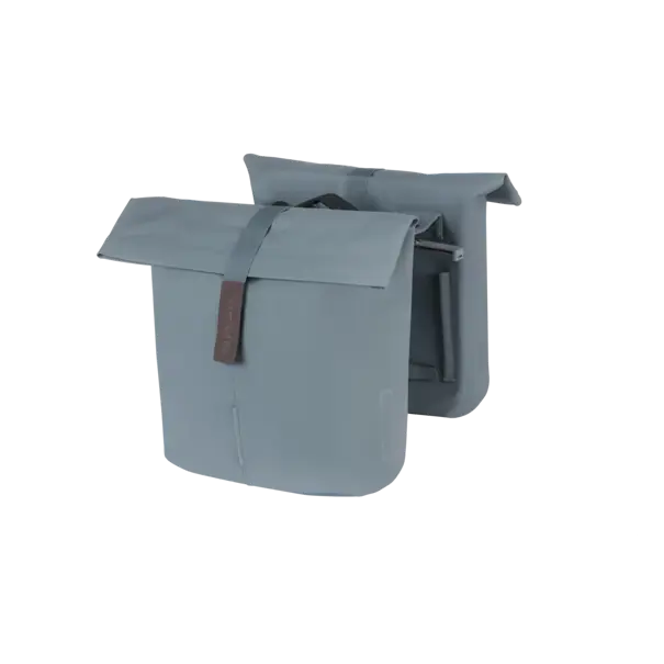 Basil - City - dubbele fietstas MIK - 28-32 liter – graphite blue