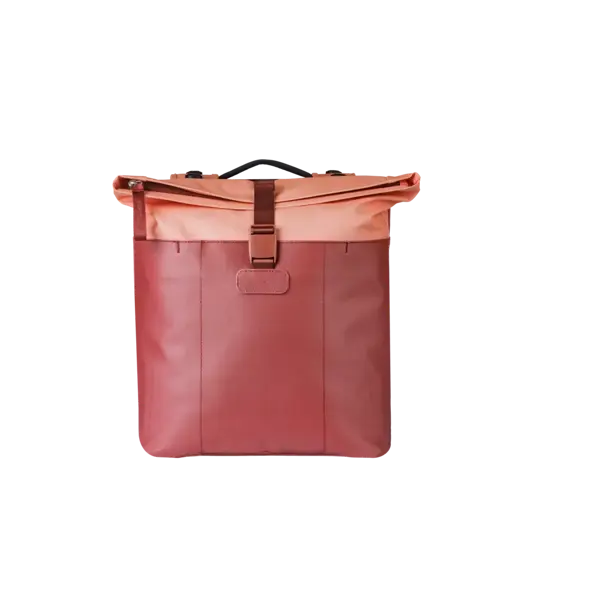 Basil Vive - dubbele fietstas MIK - 28-35L - bordeaux/roze