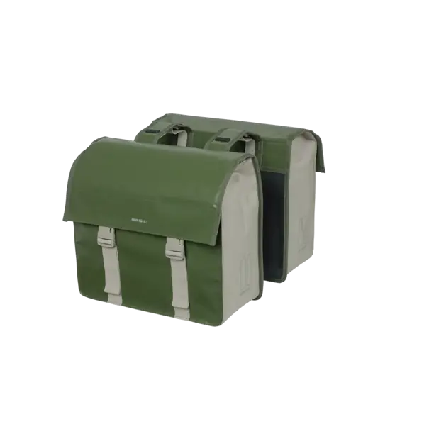 Basil Urban Load - dubbele fietstas - 48-53 liter - groen