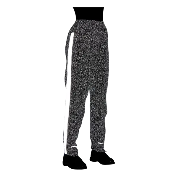 Basil Skane HiVis fietsregenbroek - dames - zwart - XL