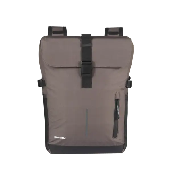 Basil Move -  dubbele fietstas - 30 liter - bruin