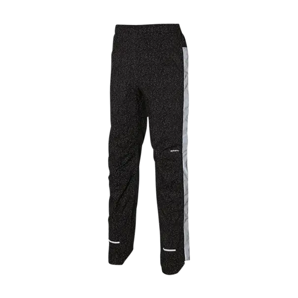 Basil Skane HiVis fietsregenbroek - heren - zwart - S