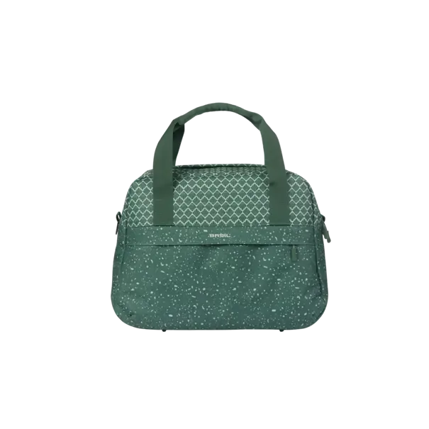 Basil Flair  - enkele fietstas - 18 liter - groen