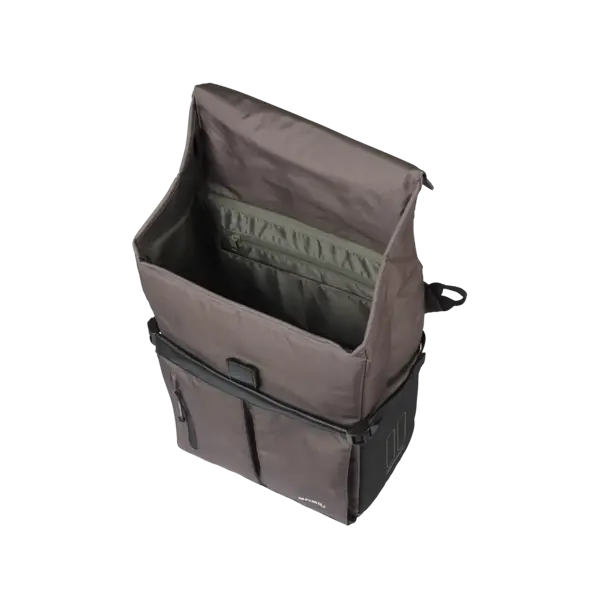 Basil Move fietsschoudertas MIK Studs - enkele fietstas -  15 liter - bruin