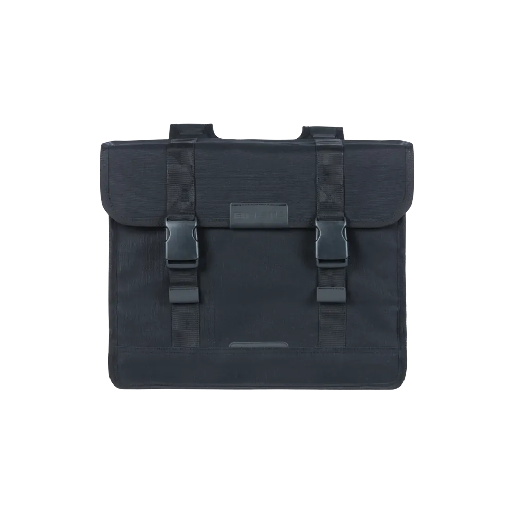 Basil Kavan Eco Classic - dubbele fietstas - 68 liter - zwart