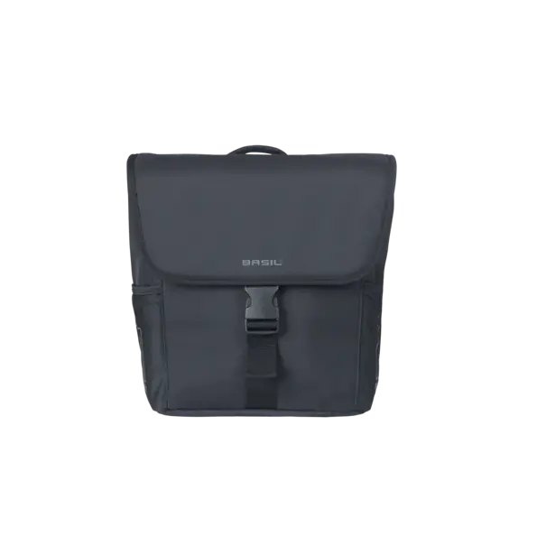 Basil GO - dubbele fietstas MIK - 32 liter - zwart